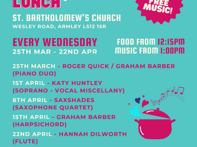 Image of St Bartholomew's Church - Music Lunches