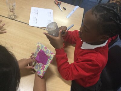 Image of Year 1 (Class 4) - Science - Rain Gauges