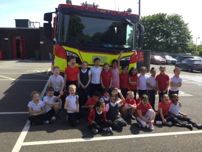 Image of Year 2 (Class 5) - Design Technology - Fire Service Visit