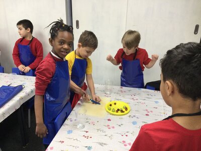 Image of Year 2 (Class 5) - DT / PSHE - Classroom Kitchen