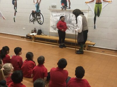 Image of Year 2 (Class 5) - History - Great Fire of London Workshop