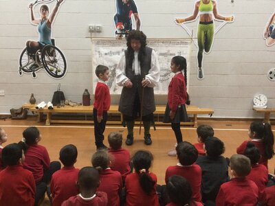 Image of Year 2 (Class 5) - History - Great Fire of London Workshop