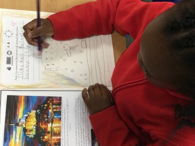Image of Year 2 (Class 6) - Art & Oracy - Leonids Work