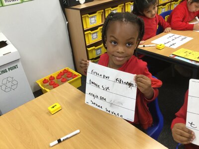 Image of Year 2 (Class 6) - Maths - Numerals as Words