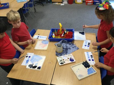 Image of Year 2 (Class 7) - Art - Exploring Colour