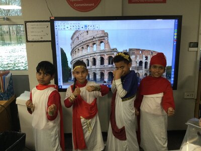 Image of Year 3 (Class 7) - History - Roman Day