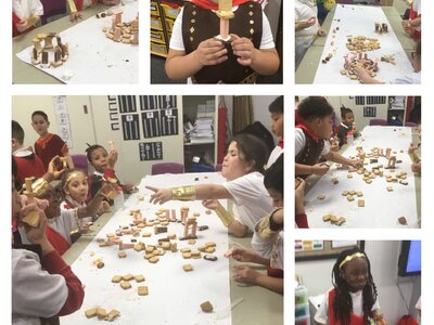 Image of Year 3 (Class 8) - History - Roman Day