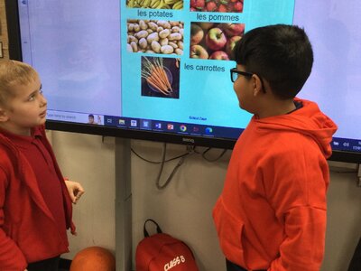 Image of Year 3 (Class 8) - Languages - Fruits and Vegetables