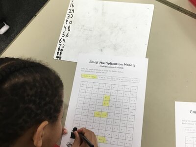 Image of Year 3 (Class 8) - Maths - Eight Times Table