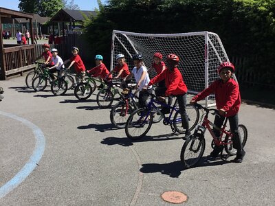 Image of Year 4 - Bikeability