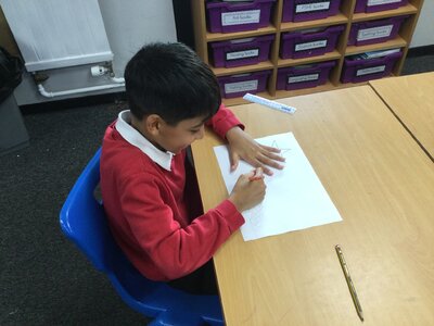 Image of Year 4 (Class 10) - Art - Nativity Artwork