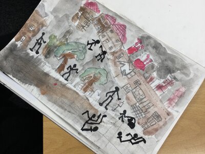 Image of Year 4 (Class 10) - Art - Victorian Armley Sketch