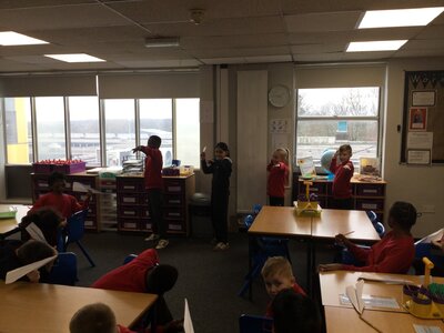 Image of Year 4 (Class 10) - Science - Science Week (Forces)