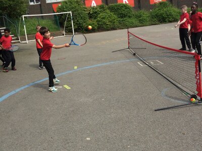 Image of Year 4 (Class 12) - P.E - Tennis 