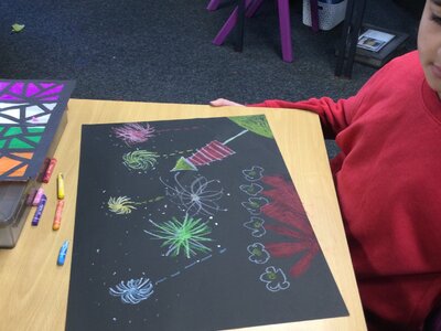 Image of Year 4 (Class 9) - R.E - Diwali