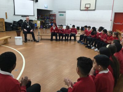 Image of Year 5 (Class 12) - Music - Samba Drum Workshop