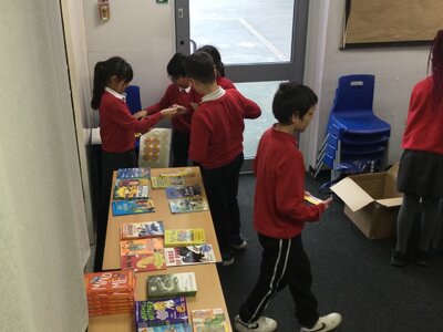 Image of Year 5 (Class 12) - World Book Day - Book Shop