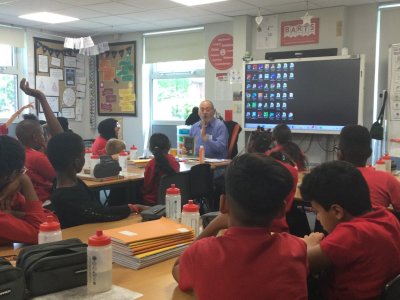 Image of Year 5 (Class 13) - English - Author Visit