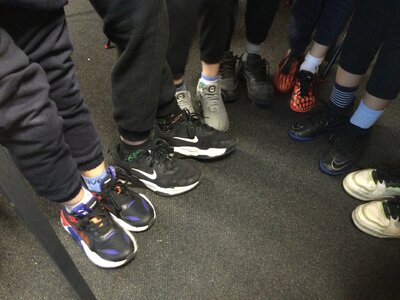 Image of Year 5 (Class 13) - Odd Sock Day