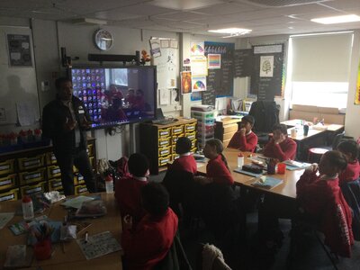 Image of Year 5 (Class 14) - Science - Software Engineer Visit