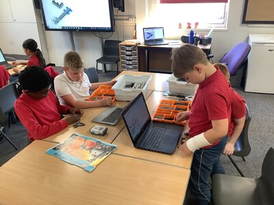 Image of Year 5 - Computing Club - Lego Robots