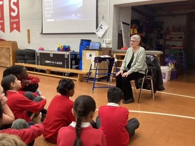 Image of Year 5 - History - A Visit from Judith