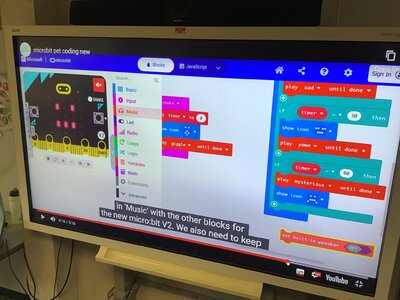 Image of Year 5 - ICT Club - Micro bit Digital Pets