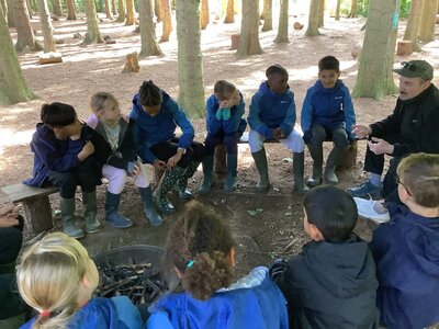 Image of Year 5 - Lineham Farm Residential - Bushcraft