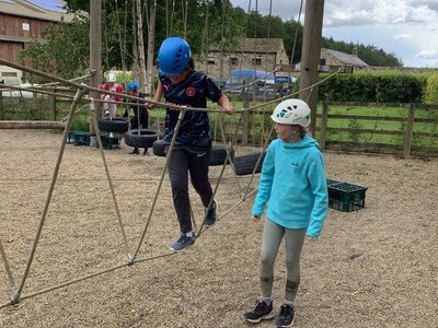 Image of Year 5 - Lineham Farm Residential - Low Ropes