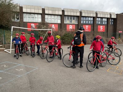 Image of Year 5 - P.E - Bikeability