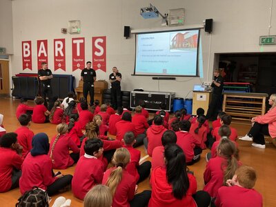 Image of Year 5 - PSHE - Fire Service Visit