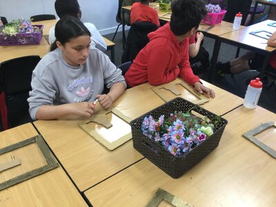 Image of Year 6 (Class 14) - Art - Nature Inspired Pictures