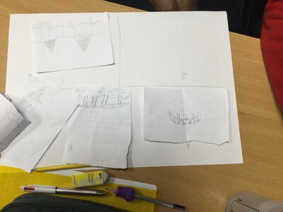 Image of Year 6 (Class 14) - Design Technology - Art Straw Bridges