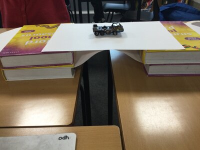 Image of Year 6 (Class 14) - Design Technology - Art Straw Bridges