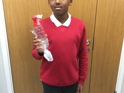 Image of Year 6 (Class 15) - Art - Making Sea Creatures from Plastic