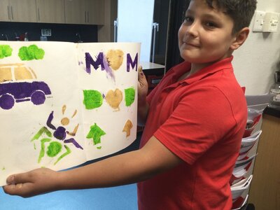 Image of Year 6 (Class 15) - Art - Stencils