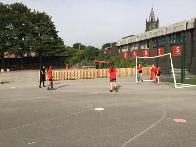 Image of Year 6 (Class 15) - P.E - Football