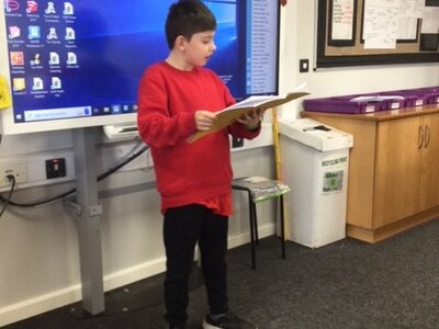 Image of Year 6 (Class 16) - English / Oracy - Churchill Speeches