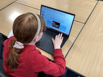 Image of Year 6 - Computing Club - Finishing Our PowerPoint Presentations