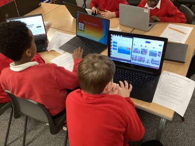 Image of Year 6 - Computing Club - Improving our Presentations