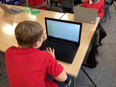 Image of Year 6 - Computing Club - Kiki the Dog