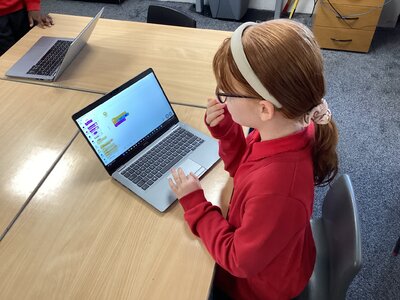 Image of Year 6 - Computing Club - Kiki the Dog