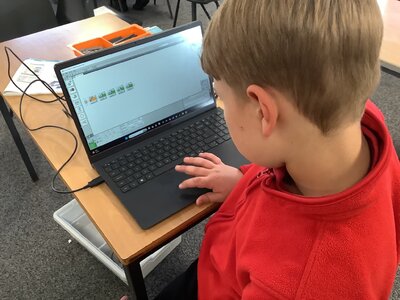 Image of Year 6 - Computing Club - Lego Mindstorms Sound Sensor