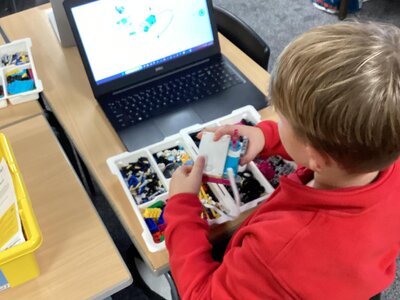 Image of Year 6 - Computing Club - Lego Spike Prime Builds