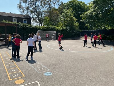 Image of Year 6 - P.E - Goalposts