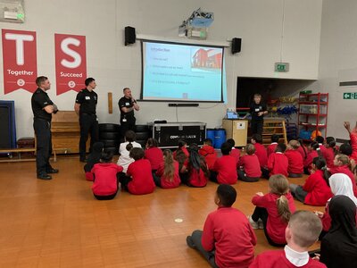 Image of Year 6 - PSHE - Fire Service Visit