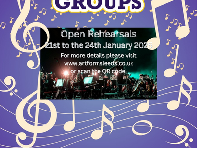 Image of Artforms & City of Leeds Youth Music Groups - Open Rehearsals