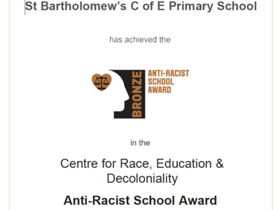 Image of Bronze Anti-Racist Award
