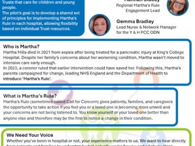 Image of Important - NHS - Martha's Rule
