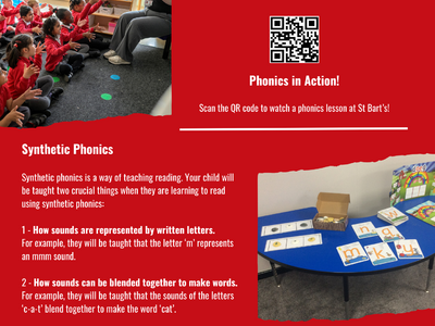 Image of Phonics at St Bart's